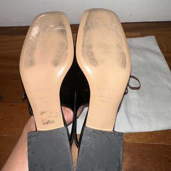 M. Gemi, 'The Agnese,' square toe sling back, Size 8 - Picture 3 of 9